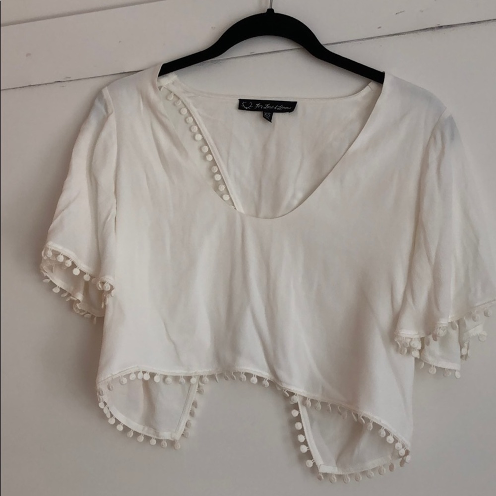 For love & lemons crop top